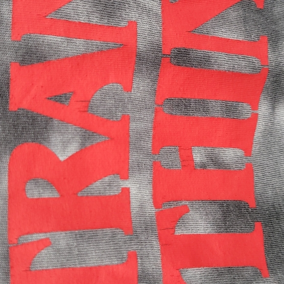 Stranger Things Netflix Tie Dye Top Longsleeve Lettuce Hem Crewneck Size Large - Picture 4 of 6